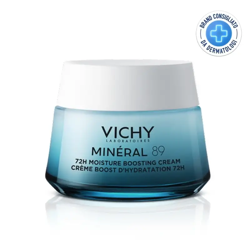Vichy minéral 89 crema boost idratazione 72h leggera per tutti i tipi di pelle 50 ml