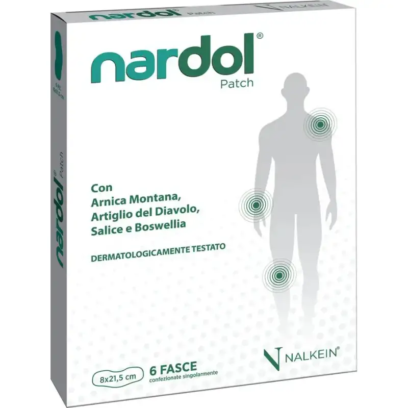 Nardol patch - 6 fasce per dolori articolari