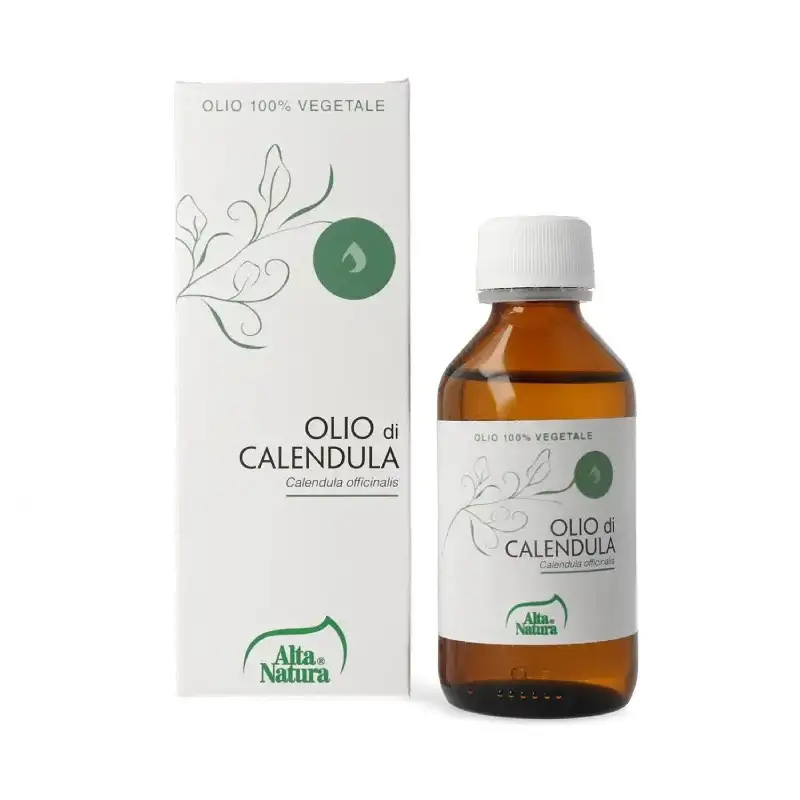 Alta natura olio di calendula - olio emolliente e lenitivo 100 ml