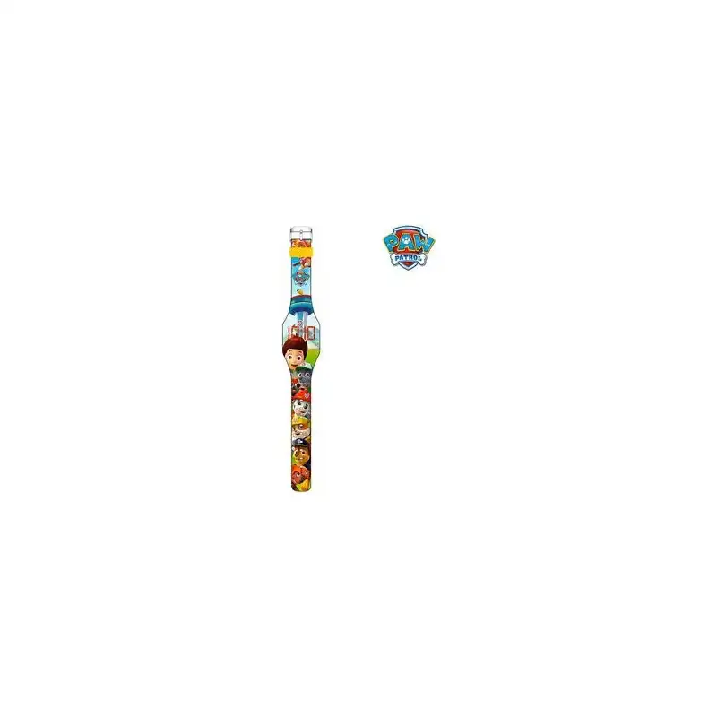 4m Paw patrol - kids licensing orologio piatta led