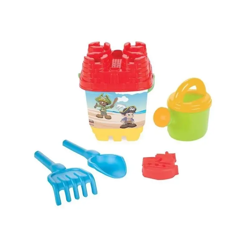 Pilsan Sweety castle - secchiello + accessori da spiaggia per bambini 18 mesi+