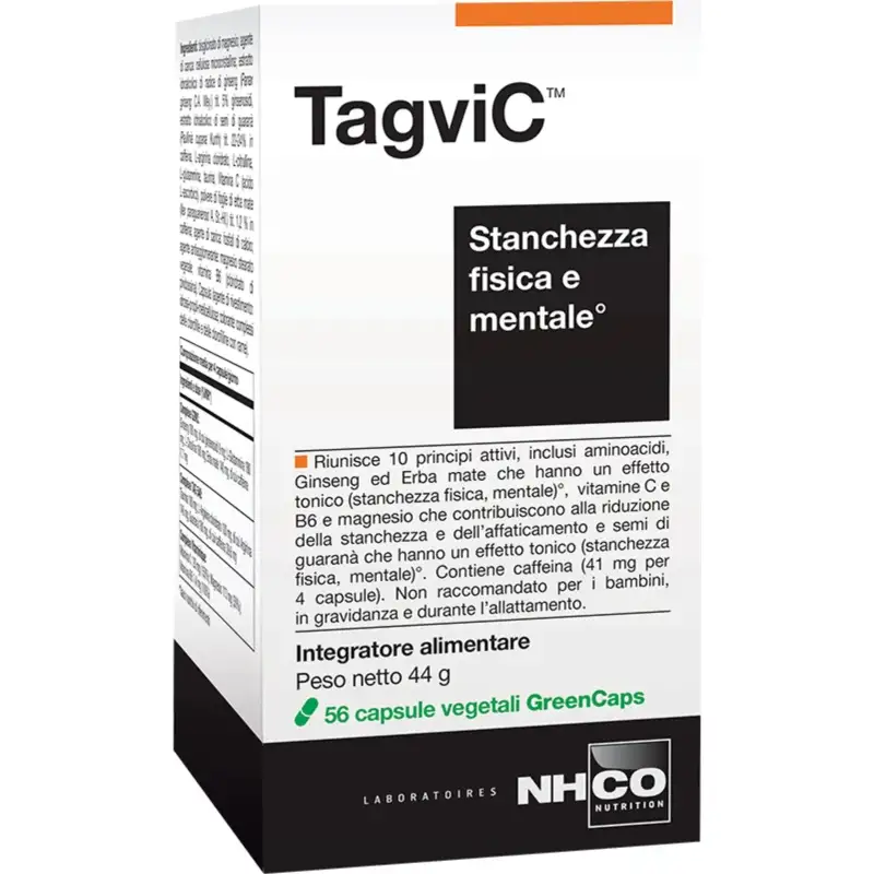 Tagvic 56 capsule - integratore per stanchezza fisica e mentale