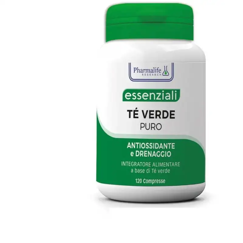 Tè verde puro 120 compresse - integratore antiossidante