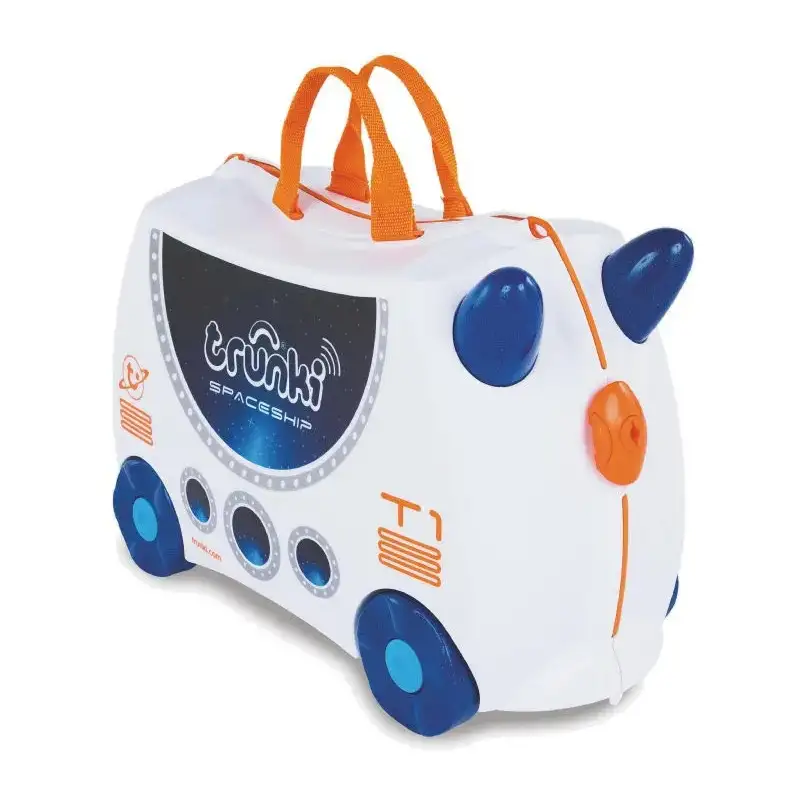 Trunki Valigia cavalcabile skye fluo bianca