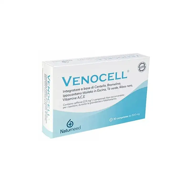 Venocell 30 compresse - integratore per il microcircolo
