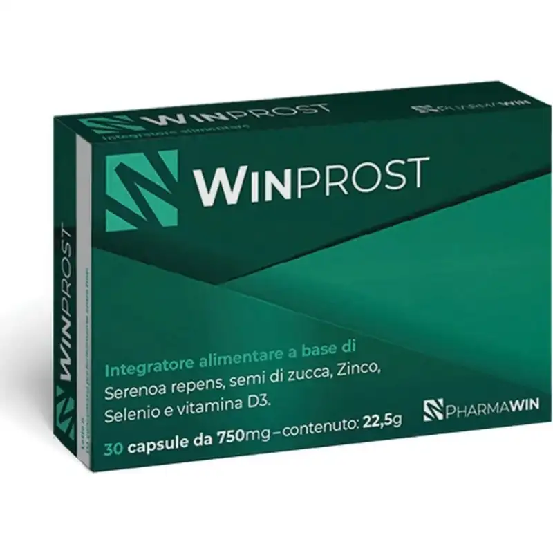 Winprost 30 capsule - integratore per la prostata