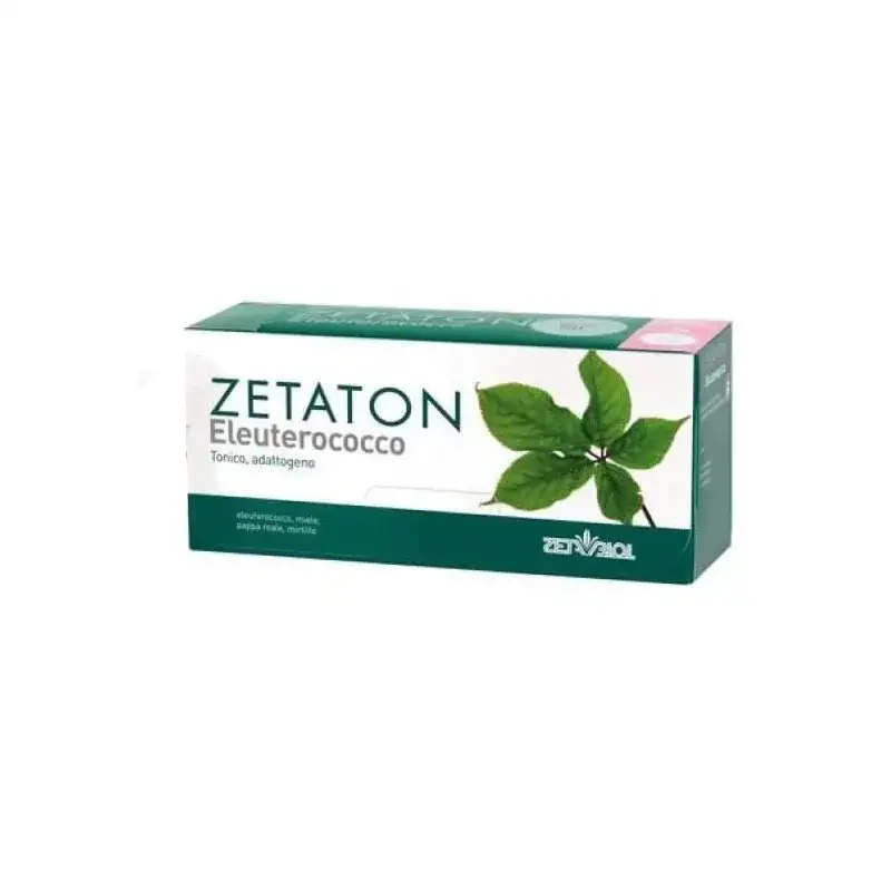 Zetaton eleuterococco 12 fiale da 10 ml - integratore immunostimolante