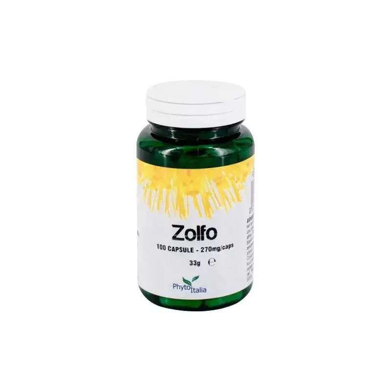 Zolfo 100 capsule - integratore polivalente